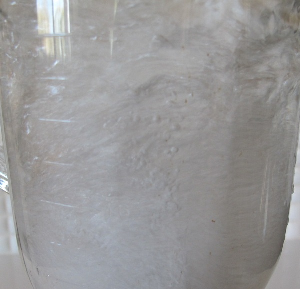 mixing water with a wafer mixer