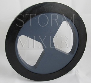 PVC wafer static mixer